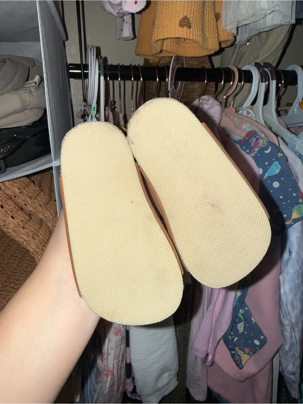 Carter's Tan Toddler Buckle Sandals
